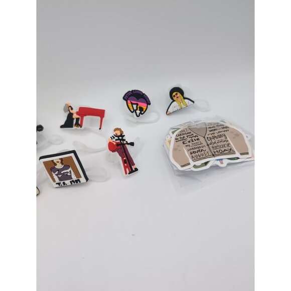 10 Pcs Taylor Swift Straw Covers Tumbler Cup Accessories - Picture 4 of 4